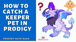 Prodigy Math Game | How to catch a Keeper Pet (ICE ELEMENT PET)in Prodigy.