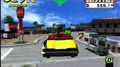 Crazy Taxi (PS2 Gameplay)