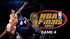 1997 NBA Finals : Chicago Bulls vs Utah Jazz Game 4