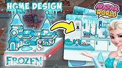 Elsa's Castle ❄️💙 House Design and Room Tour | Avatar World | Do You Like This?