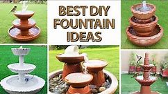 Best DIY Fountain Ideas for Your Garden | Outdoor Garden Transformation
