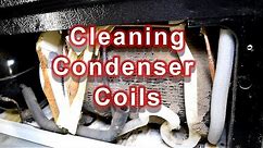 Cleaning Condenser Coils - GE Side by Side Refrigerator