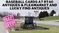 Baseball Cards at Rt 40 Antiques & Fleamarket and Lucky Find Antiques, Near Zanesville, Ohio