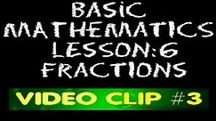 Basic Math: Lesson 6 - V3 - Equivalent Fractions