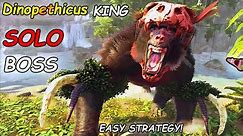 (UPDATED) Lost Island BOSS FIGHT | EASY Solo | ALPHA Dinopithecus KING