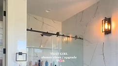 The acrylic shelves are on my amaz0n 🤍 they made my shower look so clean!!😍👏🏼 #shower #cleaning #thatgirl | Miyaeva