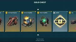 20k gold chest opening in @playwarrobots