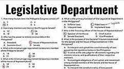 Article VI - 1987 Philippine Constitution | General Info - CSE Reviewer