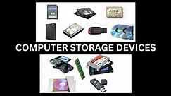 Computer Storage Devices: A Comprehensive Guide