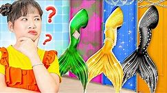 Don't Choose Wrong Little Mermaid!... Which Tail Will The Baby Doll Choose? | Baby Doll And Mike