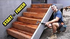 How to Build Stairs - The complete Job from Start to Finish