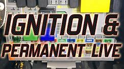 How To Find & Wire In A Permanant or Ignition Live From A Car's Fuse Box