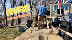 DIY Deck Stairs Makeover | BUDGET UPGRADE