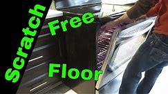 How to Move Heavy Appliances without Scratching Floor - Spring Cleaning