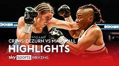 Highlights: Savannah Marshall becomes undisputed world super-middleweight champion