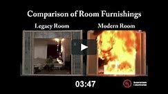 Legacy Room vs. Modern Room Fire