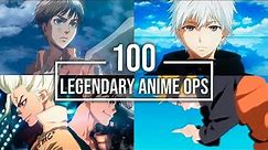100 Legendary Anime Openings