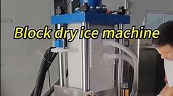 How to make block dry ice? Dry ice maker for sale | Dry ice making machine #dryice #dryicemachine