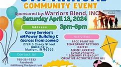 Reminder: THIS Saturday!! April 13th from 3p-6p Located at Carey Service’s eMPower building across from Lowe’s on the bypass. Free for everyone.. sensory friendly! All Along The Spectrum | Channel 27 News and Entertainment, Grant County