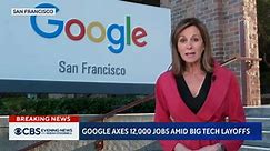 Google axes 12,000 jobs amid big tech layoffs