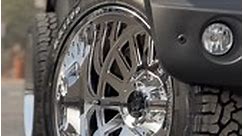 22x12j chrome wheels installed in Thar @creativewheelz #thar | Creative Wheels
