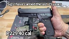 @sigsauerinc I carried on duty all the way up to the AXG Legion I am training with now. These guns span over 2 decades. If only I knew then what I know now about performance. #sig #p320 #p229 #legion #police #duty | Knockoutlights