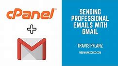 How to create an email address in cPanel & setup Gmail to send/receive emails