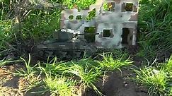 M4A1(76)W Sherman RC Tank with recoiling scale barrel.wmv