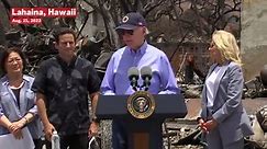 Joe Biden Struggles to Pronounce Maui Officials' Names During Speech
