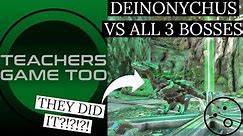 Valguero Deinonychus Boss Fight Challenge, How to beat the bosses solo with them!!!!