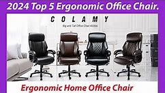 2024 Top 5 Ergonomic Office Chair! Home Office Chair Reviews & Buying Guide.