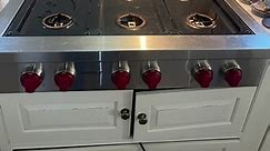 Wolf cooktop spark issues… all done and ready for cooking!!! #wolfappliances #wolfstove #appliancerepairs #oneproappliancerepairs