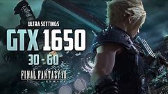 Final Fantasy VII: Remake Intergrade | GTX 1650 + I5 10400f | 1080p Ultra Settings Test