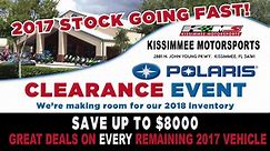 Polaris Sale up to $8000 Off
