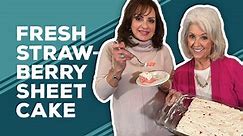 Love & Best Dishes: Fresh Strawberry Sheet Cake