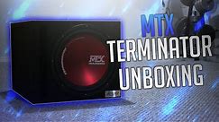 MTX 12" Terminator TR12-04 Unboxing + Atrends Vented Box Install