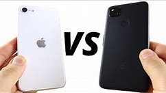 iPhone SE 2020 vs Google Pixel 4a Full Comparison!