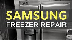 Samsung Freezer Repair (Ice Accumulation, Ice Maker, Not Cold)
