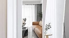BEAUTYPEAK Full Length Mirror 22" x 65" Standing Hanging or Leaning Against Wall Large Rectangle Floor Mirrors Body Dressing Wall-Mounted for Living Room, Bedroom Home Decor, Black