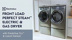 Perfect Steam Electric & Gas Dryers with Predictive Dry & Instant Refresh