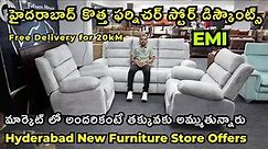 New Furniture Store Opening Discount Offers on Luxury Sofas, King Size Beds, Free Delivery, EMI