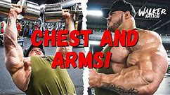 Nick Walker | NO BS, JUST TRAINING! | EPIC CHEST AND ARMS!