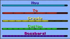 Minecraft - How To Create Custom Bossbars!