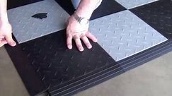 Garage Floor Tile Options - A Guide from Plastic to Porcelain