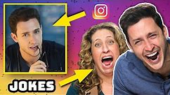 Comedian Roasts My IG Posts | Try Not To Laugh