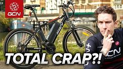 I Bought The CHEAPEST E-Bike From Amazon | How Bad Is It?