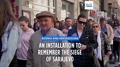 Sarajevo marks the 32nd anniversary of the city's siege