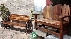 50+ Rustic DIY Outdoor Bench Designs - Old Log Benches For Home Decor - Home Savvy