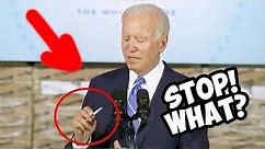 Not staged at all!!! Joe Biden gaffe of the day😂😂