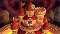 New Super Mario Bros U - All Final Castles (3 Player)